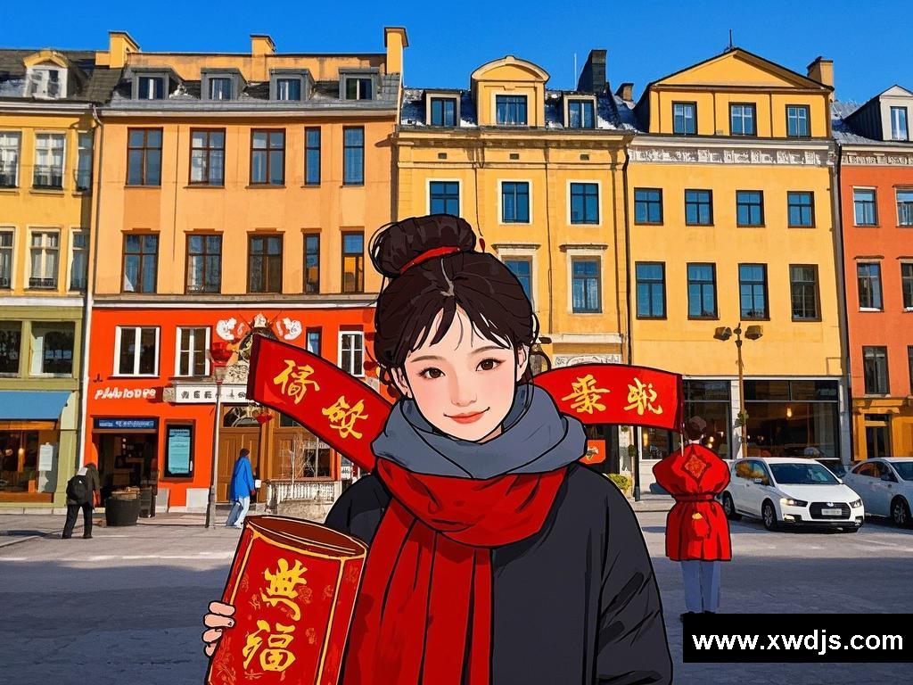 《异国春节里的别样邂逅》