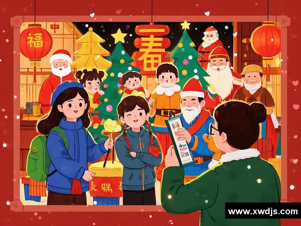 不同国度春节里的别样故事与圣诞装饰