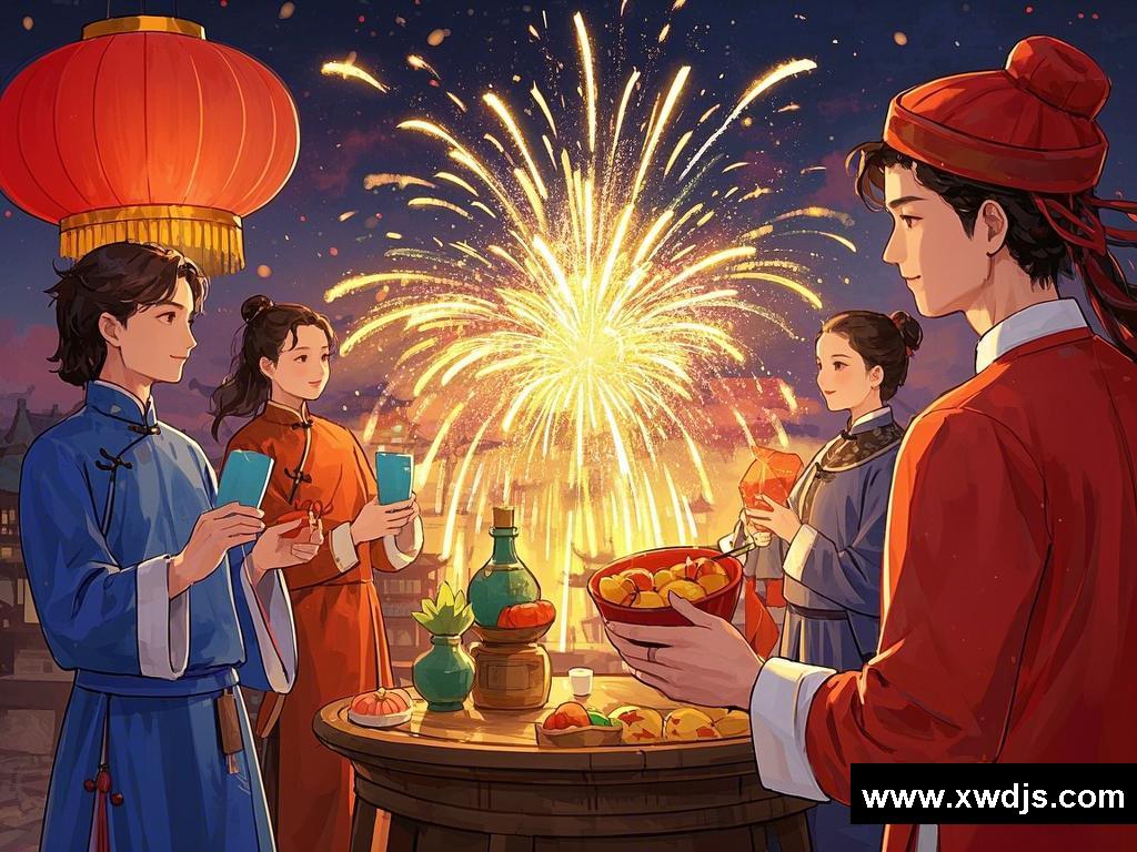 《跨文化节日中的浪漫奇遇》
