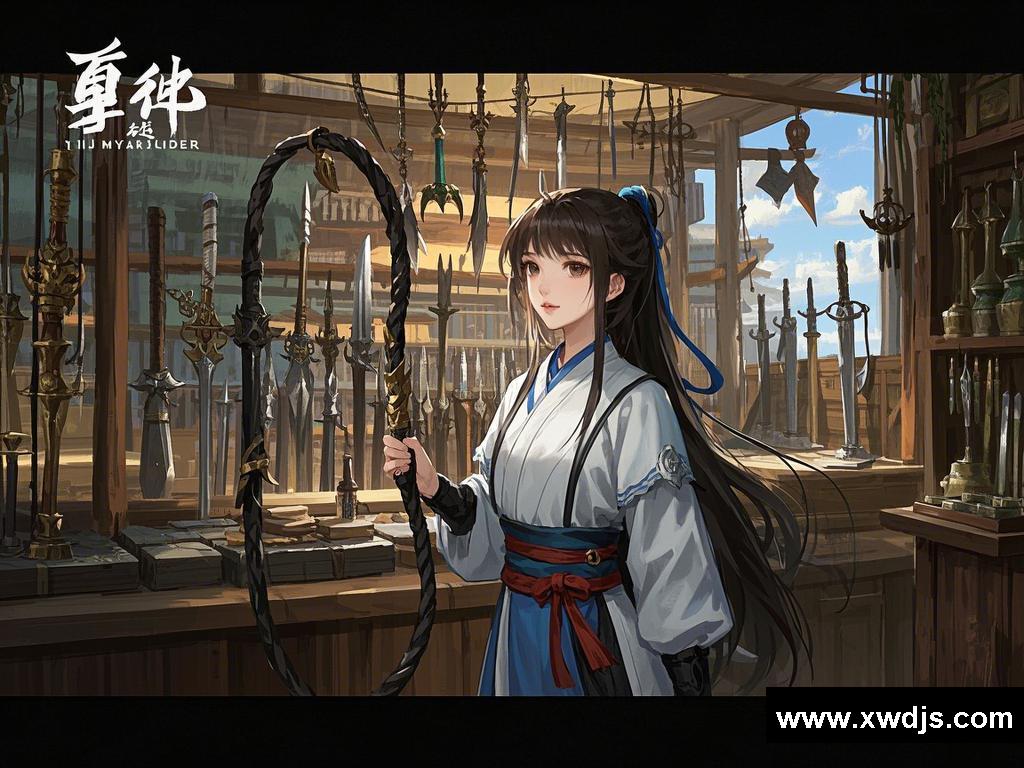 修真集市奇遇：宁夏的武器与寻宝之旅