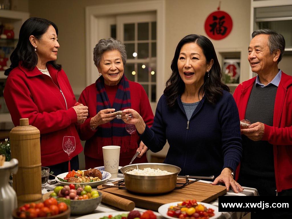 惊！美国春节返乡潮与圣诞电影，竟因龙骨针和做饭趣事产生奇妙关联？