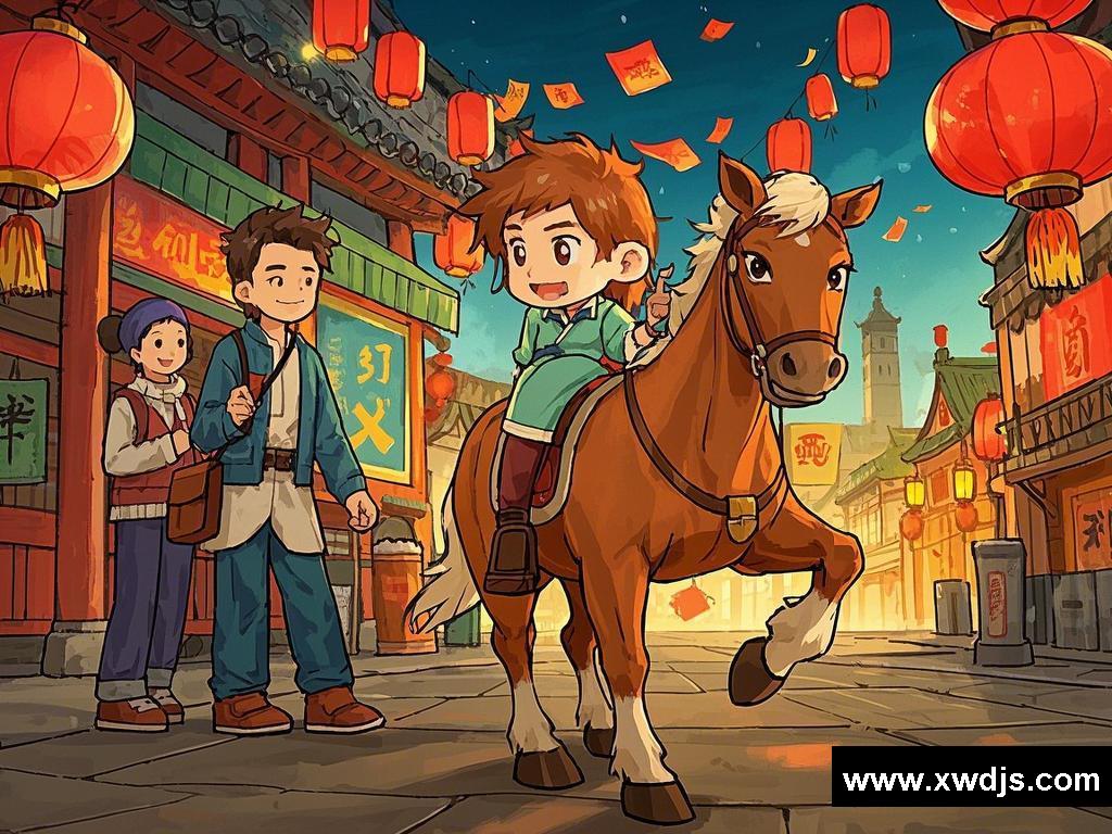 生肖马的奇幻红包冒险