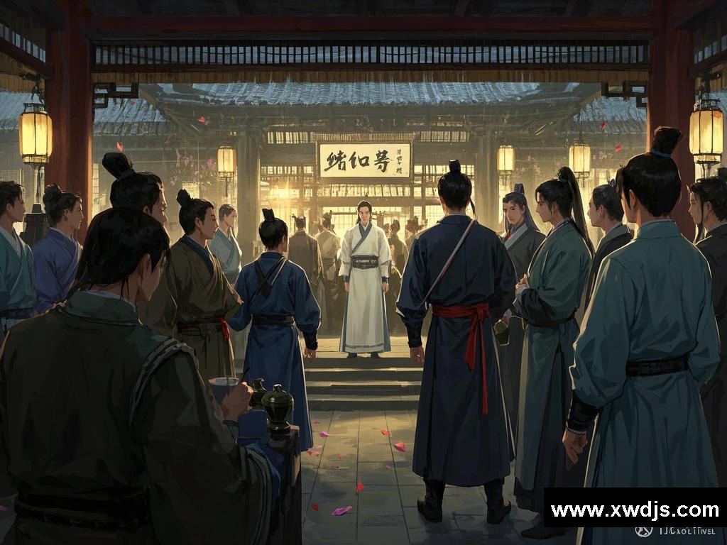 惬意时光，闲庭看落花