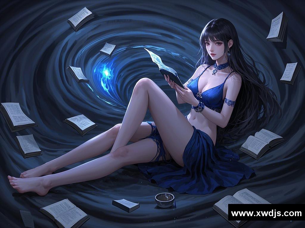 神秘的长腿美女