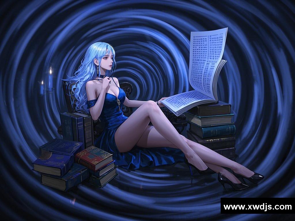 神秘的长腿美女